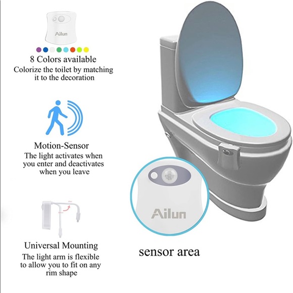 Toilet led sensor (Valentine’s Week deal) - Picture 2 of 6